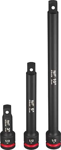 Picture of Milwaukee Electric Tool 49-66-6715 4Pc 1/2 Drive Extension Set